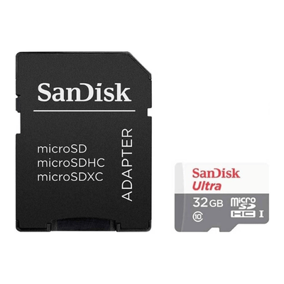 Tarjeta de memoria SanDisk microSDHC UHS - I 32GB + adaptador SD 100MB/s - Bestmart