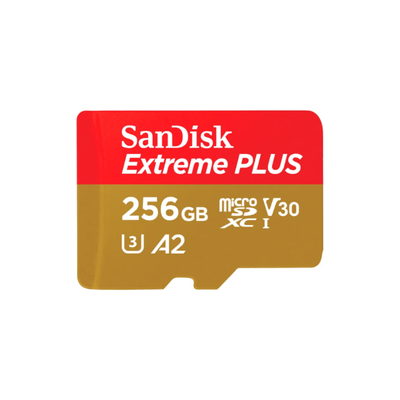 Tarjeta de memoria SanDisk microSDXC UHS - I Extreme PLUS 256GB - Bestmart