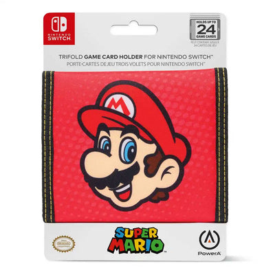 Tarjetero Tríptico PowerA Super Mario Bros. para Nintendo Switch - Bestmart