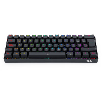 Teclado Gamer Redragon DRAGONBORN K630 RGB - SWITCH RED - Negro - Bestmart
