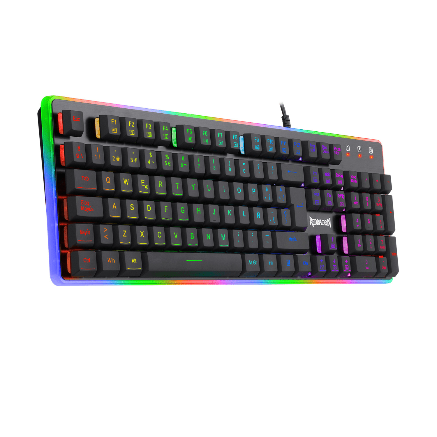 Teclado Gamer Redragon Dyaus 2 K509 RGB Negro - Bestmart