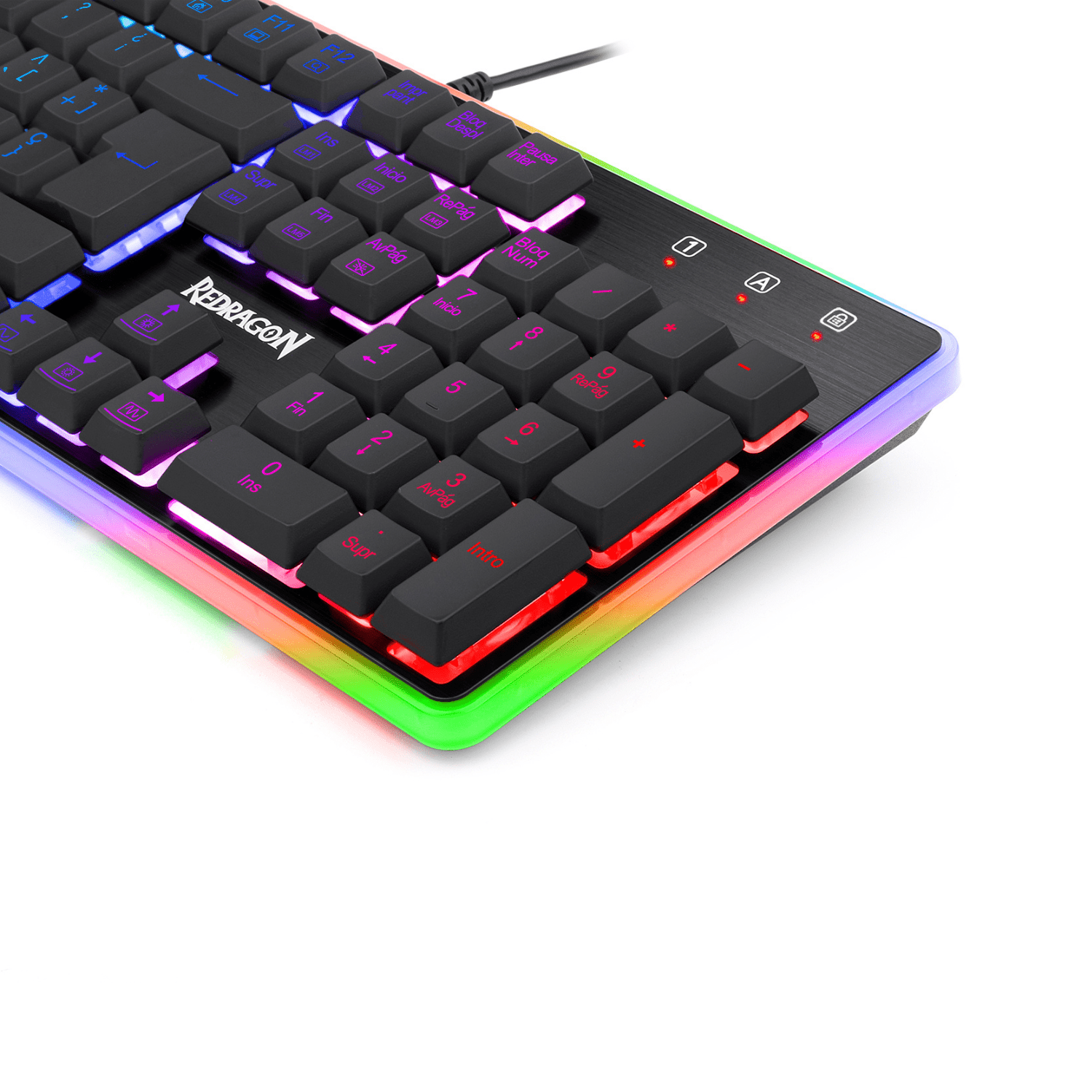 Teclado Gamer Redragon Dyaus 2 K509 RGB Negro - Bestmart