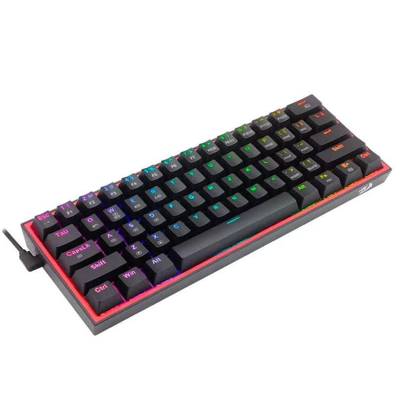 Teclado Gamer Redragon Fizz Pro K616 - RGB B SP - Negro Open Box - Bestmart