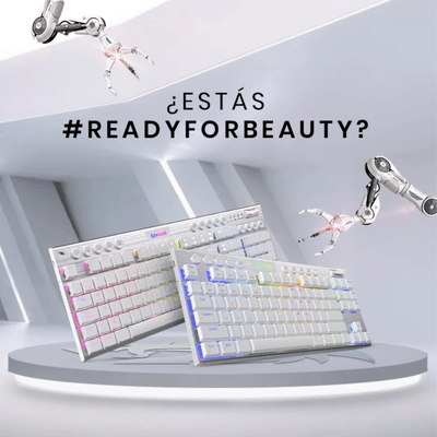 Teclado Gamer Redragon Horus K618W - RGB - SP Full Size WiFi negro - Bestmart