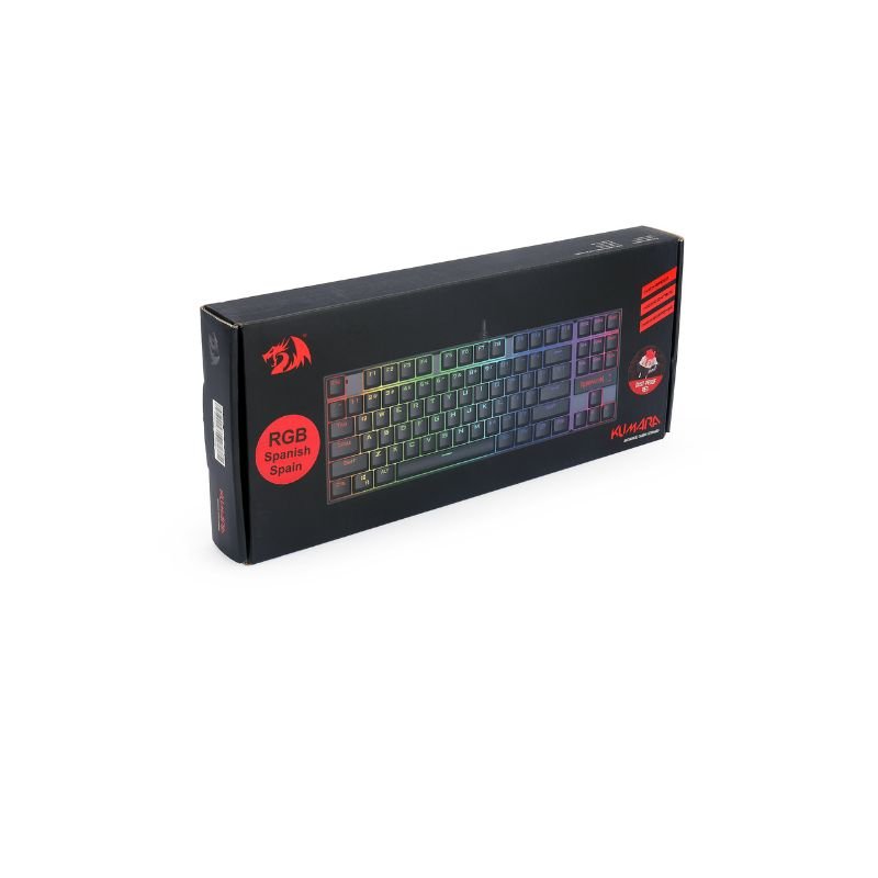 Teclado Gamer Redragon Kumara K552 RGB Switch Red Negro - Bestmart