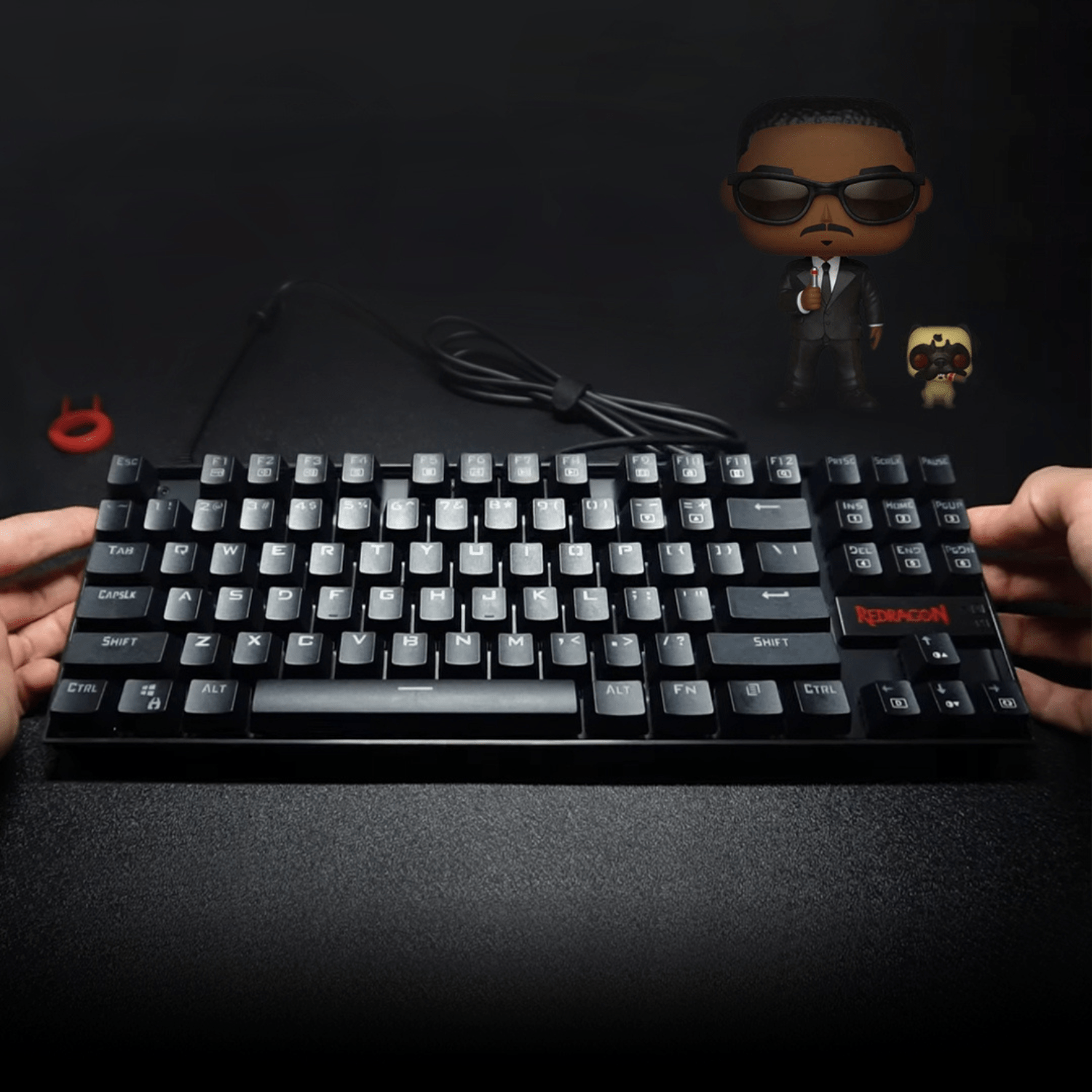 Teclado Gamer Redragon Kumara K552 RGB Switch Red Negro - Bestmart