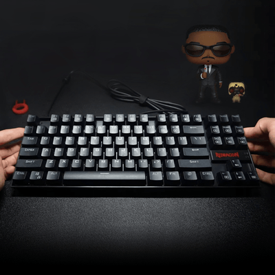 Teclado Gamer Redragon Kumara K552 RGB Switch Red Negro - Bestmart