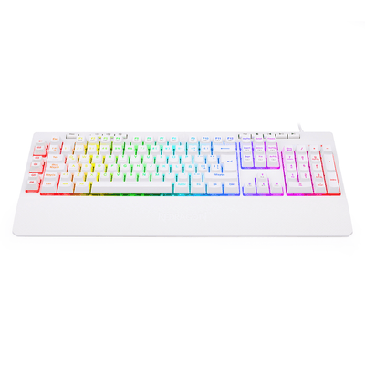 Teclado Gamer Redragon Shiva K512 RGB Español Blanco - Bestmart
