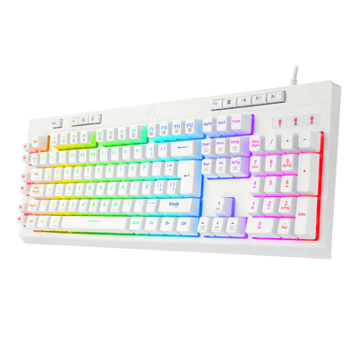 Teclado Gamer Redragon Shiva K512 RGB Español Blanco - Bestmart