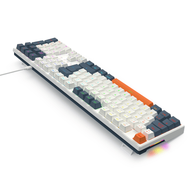 Teclado Gamer Redragon Trundle K668WBO Español Blanco con Mochila Aeneas de REGALO - Bestmart