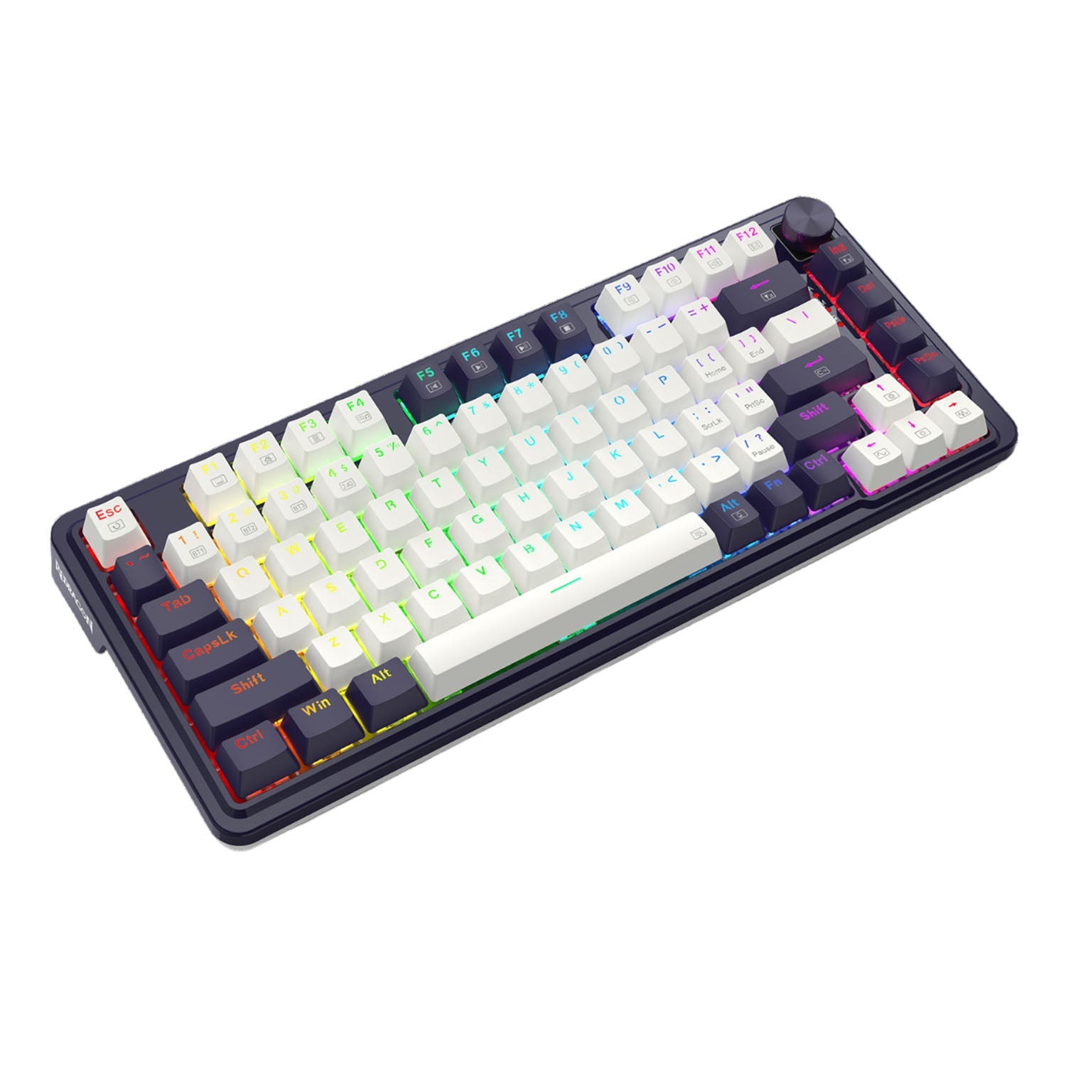 Teclado Gamer Redragon Ucal Pro WB K673 RGB Red Switch Español Blanco - Bestmart