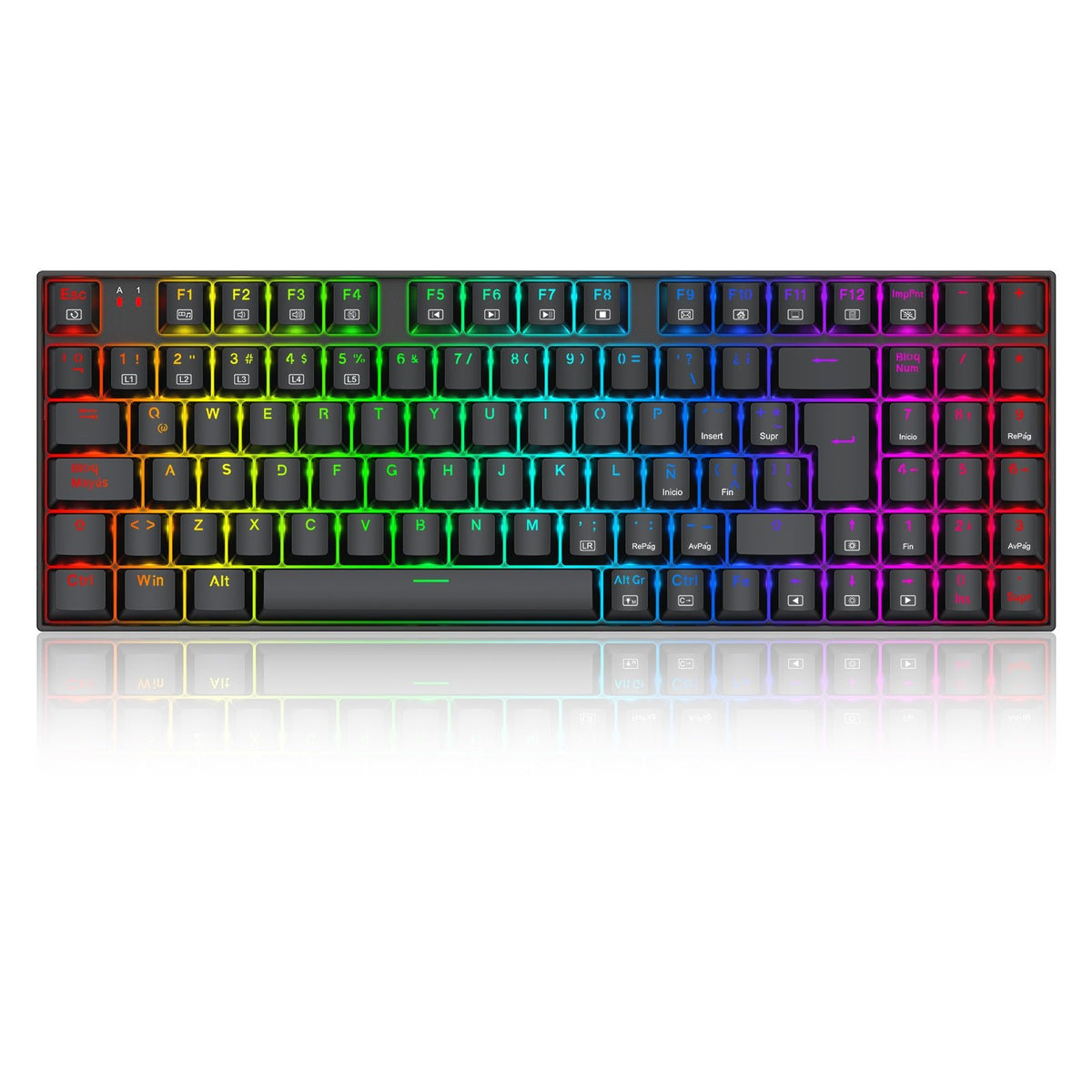 Teclado Gamer Redragon ZIGGS K669 - RGB SP Red Switch - Bestmart
