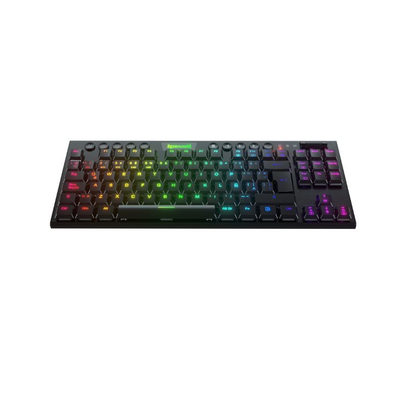 Teclado Mecánico Redragon Horus K621 RGB SP TKL WiFi Negro - Bestmart
