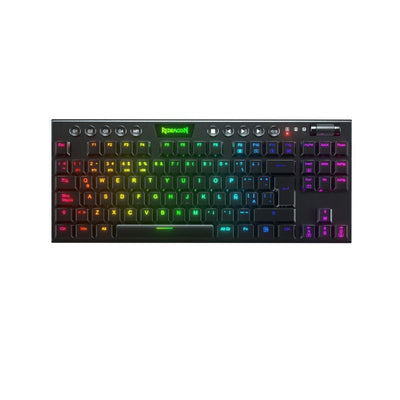 Teclado Mecánico Redragon Horus K621 RGB SP TKL WiFi Negro - Bestmart
