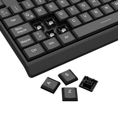 Teclado Redragon BK8345 SP Español negro - Bestmart