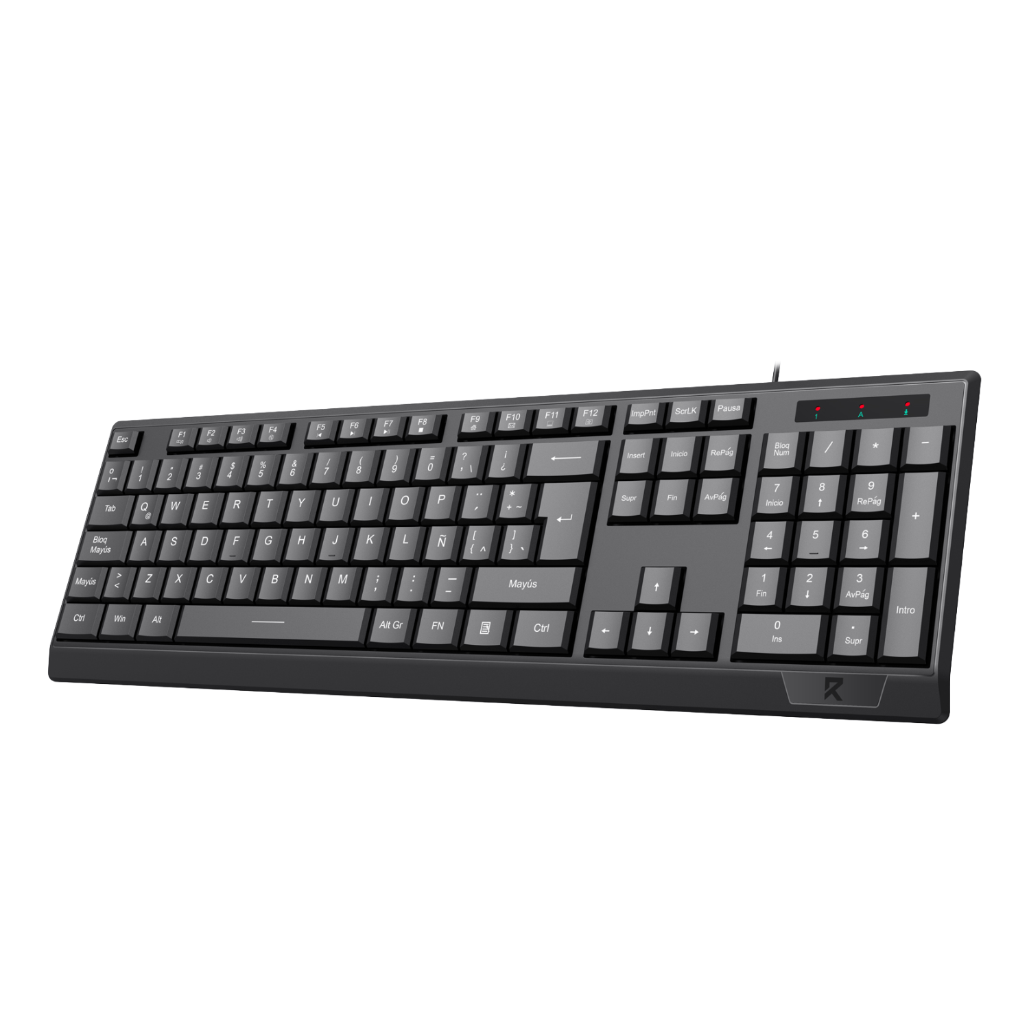 Teclado Redragon BK8345 SP Español negro - Bestmart