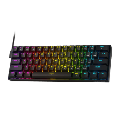 Teclado Redragon Fizz K617RGB - MP SP Magnético Negro - Bestmart