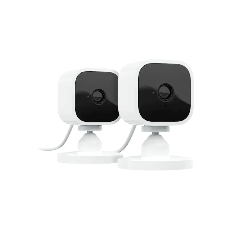 Blink Mini Indoor 1080p Wi-Fi Camara Seguridad (2 Pack) - Blanco