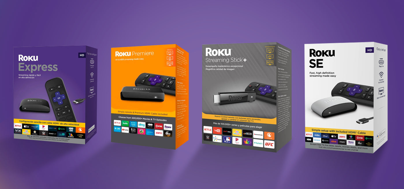 ROKU STREAMING EXPRESS - 1080P - PUERTO HDMI PARA CONVERTIR TV NORMAL EN  SMART TV, CONTROL REMOTO.