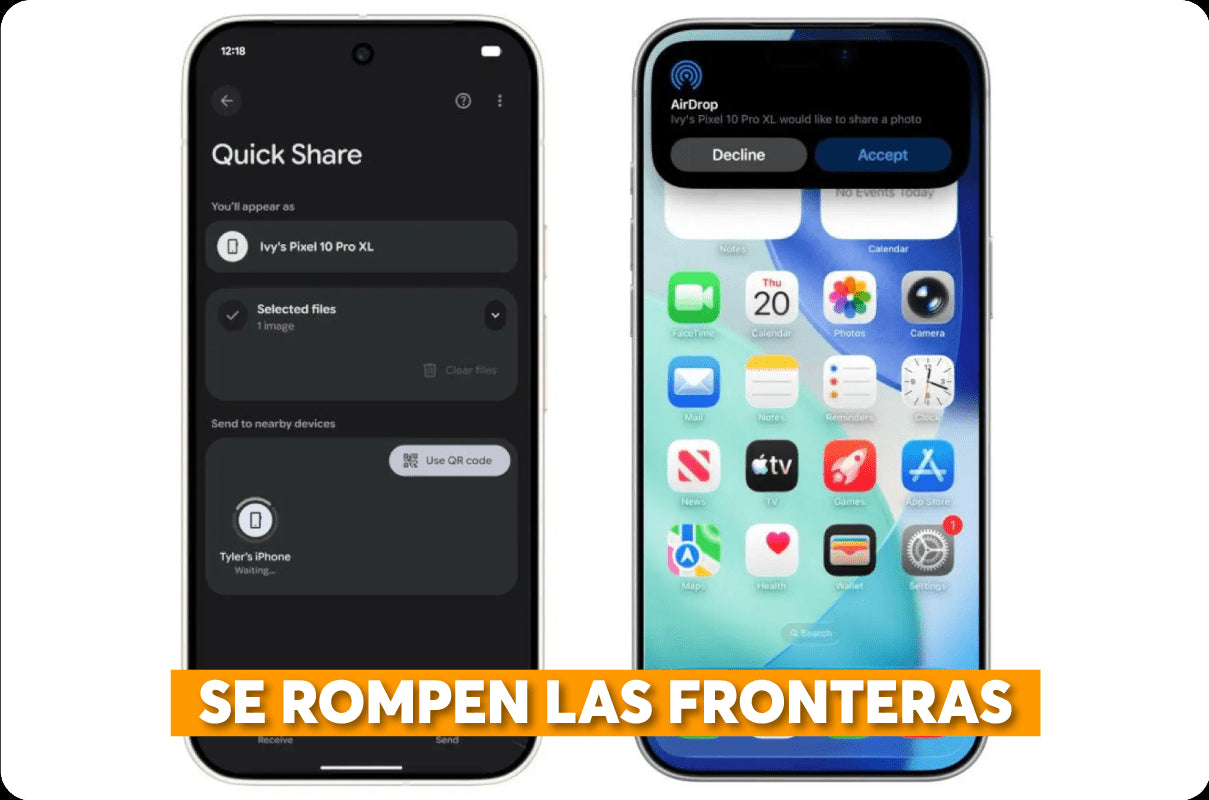 Google anuncia interoperabilidad entre Quick Share y AirDrop: Apple no está contento - Bestmart