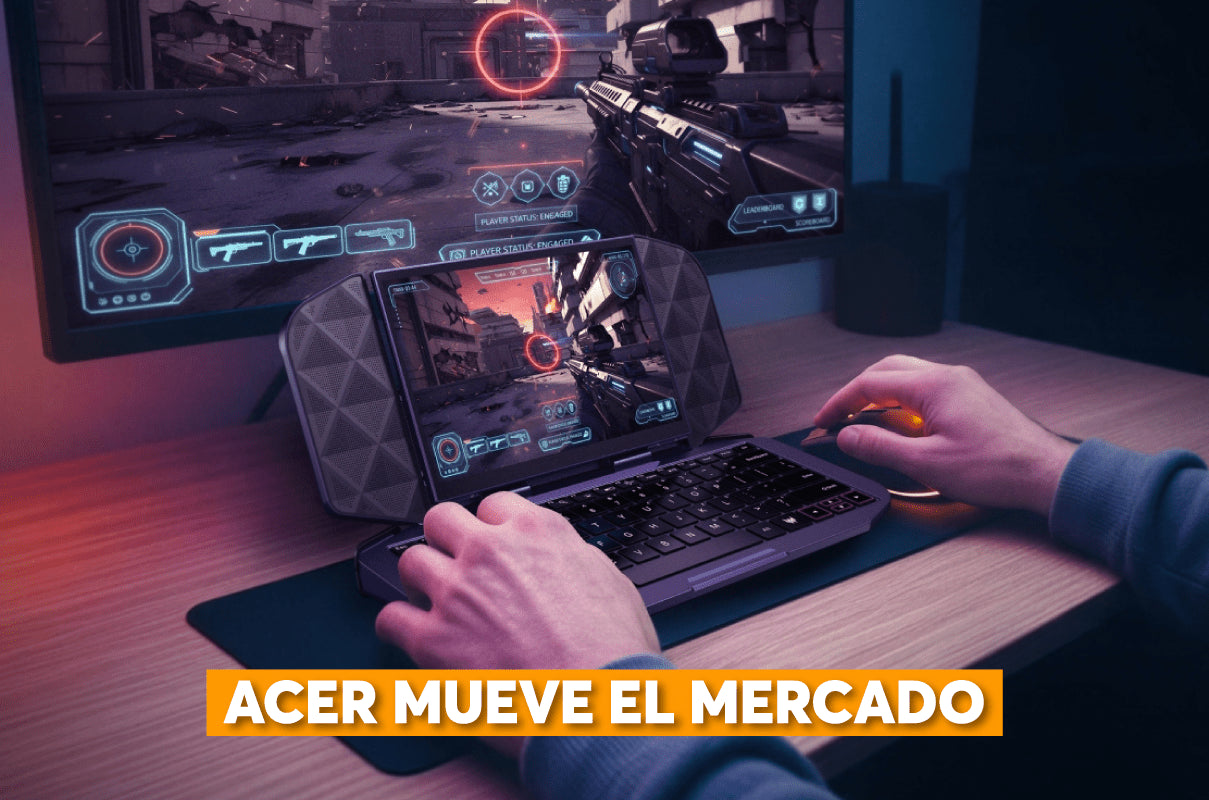 Project DualPlay Mini: consola portátil y notebook gamer en uno - Bestmart