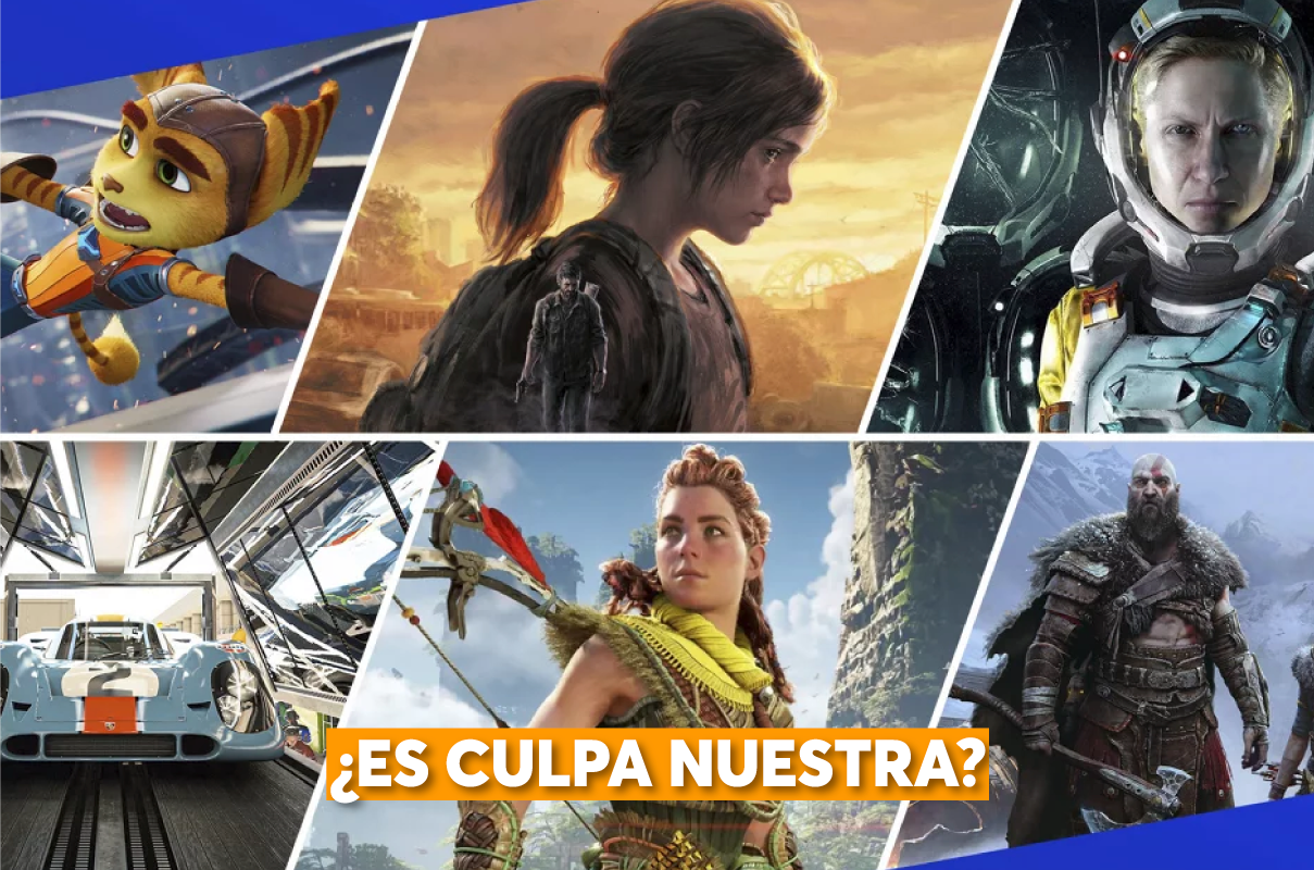 Solo 7 juegos de PS5 superaron las 100 mil copias físicas - Bestmart