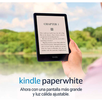 Amazon Amazon Kindle Paperwhite (2023) - 6,8" - 16 GB -luz cálida ajustable – Sin anuncios en la pantalla de bloqueo- Mezclilla - Bestmart