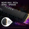 WD Disco SSD Black SN850X NVMe Estado Sólido Interno Western Digital - 1 TB - con disipador de calor, funciona con Playstation 5, Gen4 PCIe, M.2 2280 - Bestmart