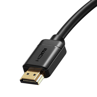Baseus Baseus cable adaptador HDMI a HDMI de alta definición - 5 metros - Negro - Bestmart