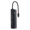 Baseus Hub Baseus Lite Serie de 6 Puertos USB Tipo C - Negra - Bestmart