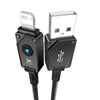 Cable de carga rápida Baseus Unbreakable USB a Lightning de 2 metros - 2.4A - Negro