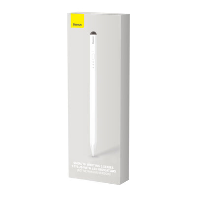 Baseus Lápiz Baseus Smooth Writing 2 Serie Stylus con indicadores LED-blanco - Bestmart