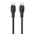 Cable de Carga Rápida Baseus Tipo-C a Tipo-C de 1,2 Metros - 100W - Series Pudding - Negro