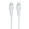 Baseus Baseus cable de carga serie Pudding Tipo-C a Tipo-C 100W 1.2m - Blanco - Bestmart