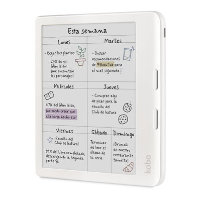 Lector E Reader Kobo Libra Colour HD 7" - 32GB - Blanco