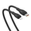 Baseus Baseus cable de carga Serie Pudding Tipo-C a iP 20W 2m - Negro - Bestmart