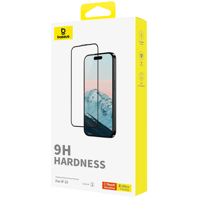 Baseus Baseus Protector de Pantalla completa Diamond para iPhone 15 - Bestmart