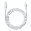 Baseus Baseus cable de carga Serie Pudding Tipo-C a iP 20W 2m - Blanco - Bestmart