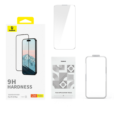 Baseus Baseus Protector de Pantalla completa Diamond para iPhone 15 Plus - Bestmart