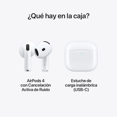 Apple AirPods con Estuche de carga  (4ta Gen.)