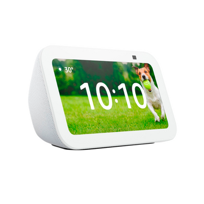 Bestmart Pack Amazon Echo Show 5 3ra Gen Blanco + Audifono Inalambrico Baseus Bowie E13 Blanco - Bestmart