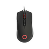 Mouse Gamer Nibio Trigger RGB con cable - 12.000 DPI - Negro