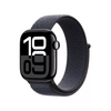 Apple Watch Series 10 (GPS) 42mm Aluminum Case with Ink Sport Loop - Jet Black - (2024)