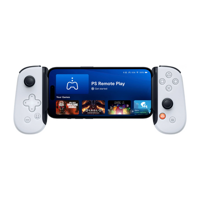 Control Backbone One para iPhone - Edición PlayStation (Lightning) - 2ª Gen - Blanco