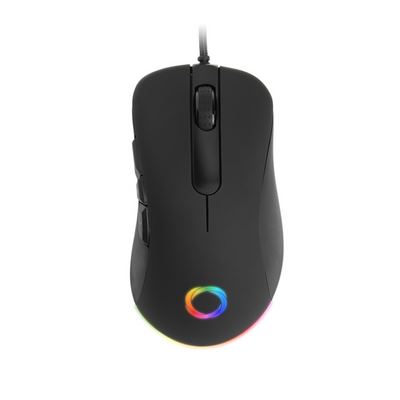 Mouse Gamer Nibio Rule - 16.000 DPI - Negro