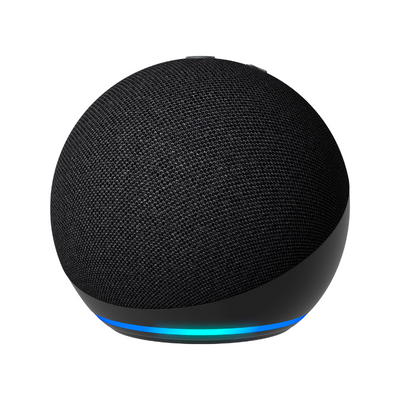 Pack Alexa Echo Dot 5 (2022) Negro + Ampolleta  Inteligente Govee RGBWW