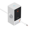 Cargador Baseus PowerCombo Digital PowerStrip (AC-Tipo C-USB-A) - 65W - Blanco
