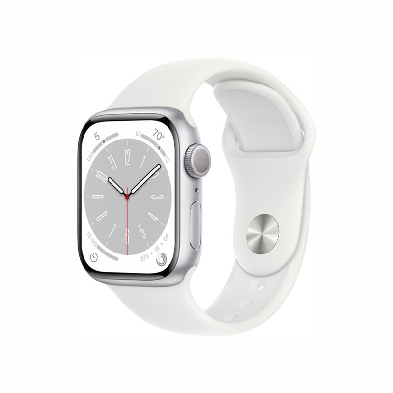 Apple Smartwatch Apple Watch Series 8 - GPS -  45mm - Aluminio con correa Plata Sport S/M - Bestmart