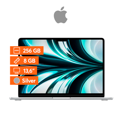 Apple Apple MacBook Air M2 13,6" - 8 GB RAM- 256GB SSD - Silver - Bestmart