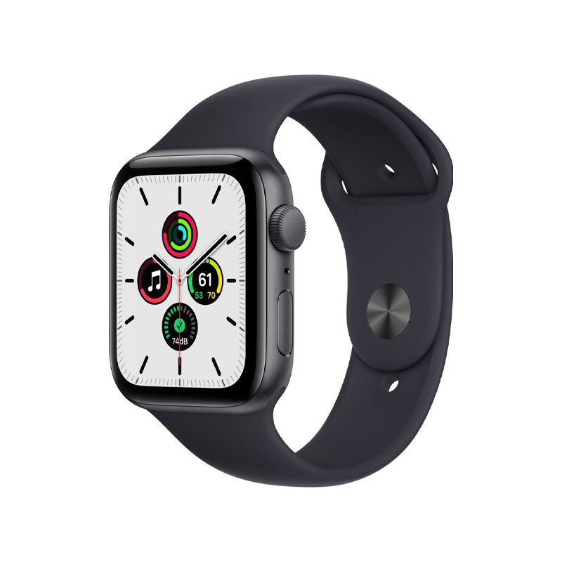 Apple Watch SE 1. generacion GPS Caja de aluminio de 44 mm con correa deportiva Midnight Bestmart Chile